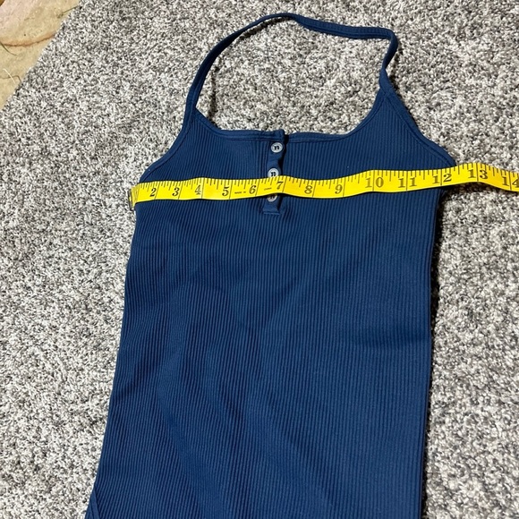 Madewell Seamless Halter Biker Unitard sz S-M - Picture 3 of 10